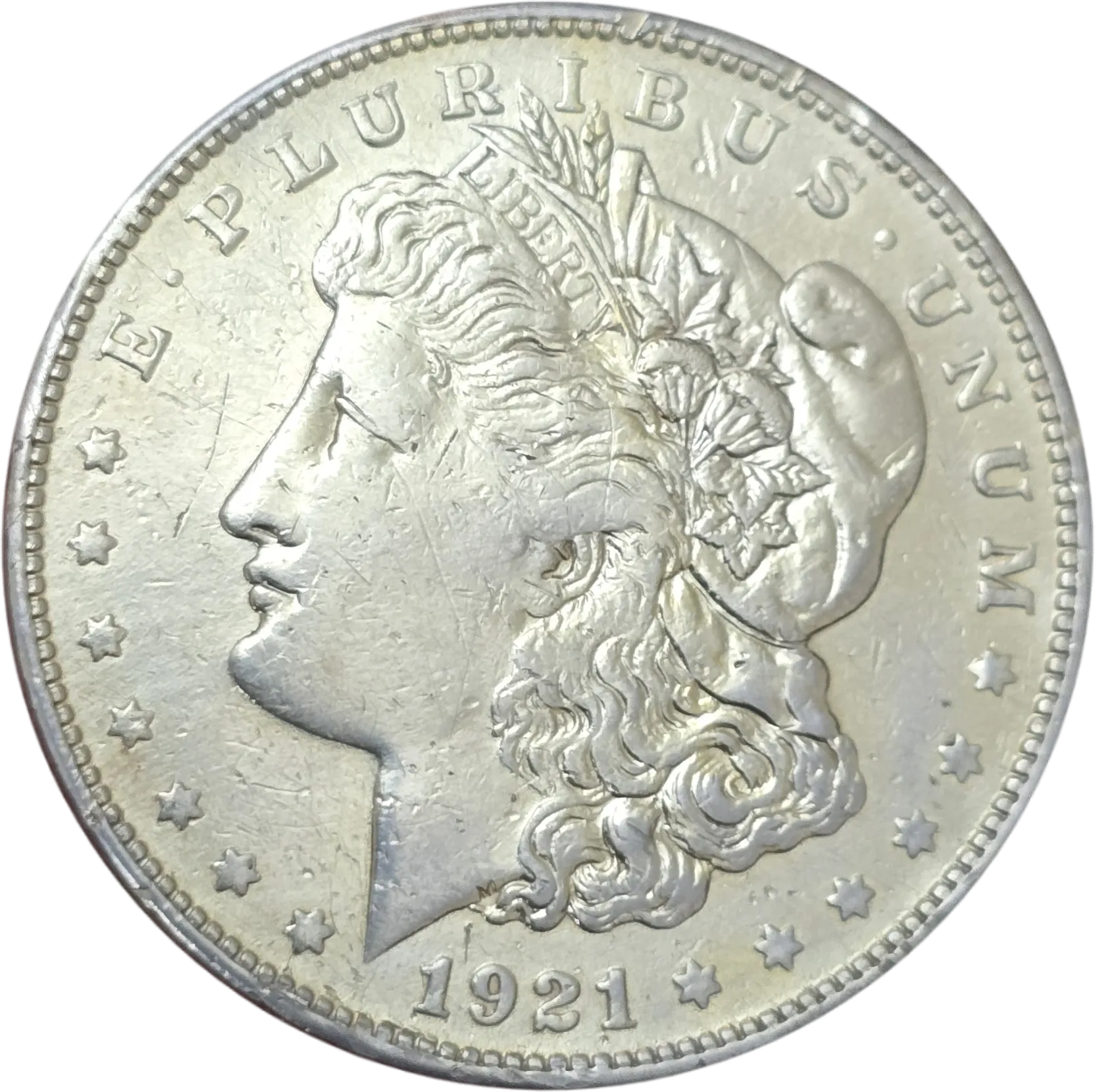 سکه آمریکا ۱ دلار آمریکا مورگان نقره ۱۹۲۱